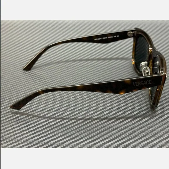 Versace Havana Brown Men's 53mm Sunglasses